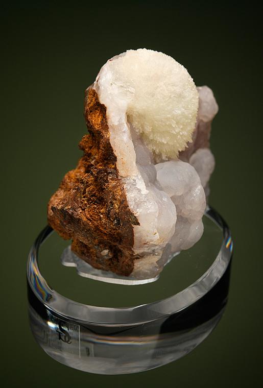 TARBUTTITE on SMITHSONITE